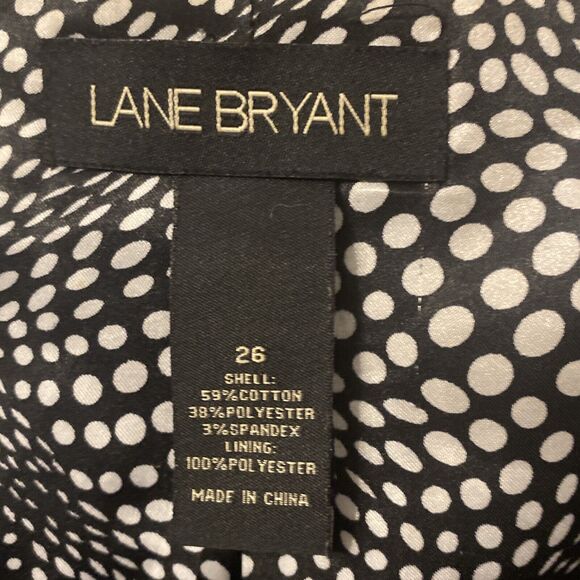 Lane Bryant Blazer Jacket Women's Plus Size 26 3/4 Sleeves Black - Picture 10 of 10